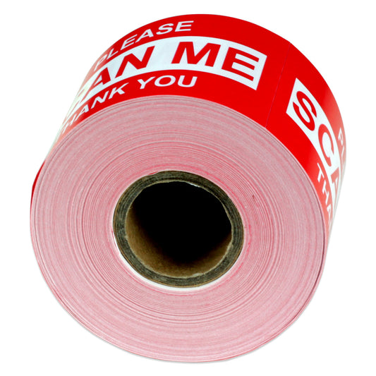 3 x 2in Stickers: Please Scan Me Shipping Label Roll