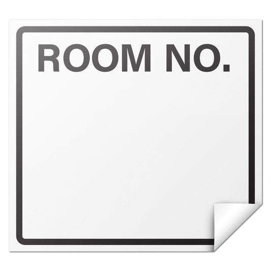 1.5 x 1.375in Medical Labels: Room No. Stickers (600 Count)