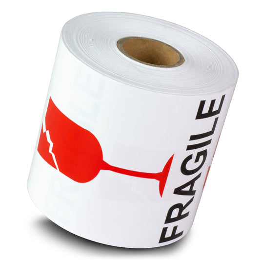 3 x 4in Stickers: Fragile Handle With Care Labels