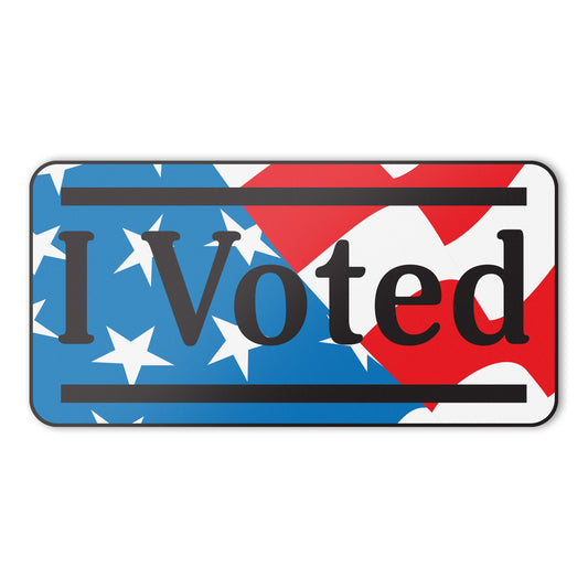 2 x 1in Sticker: I Voted Elections Label Roll (Rectangular)