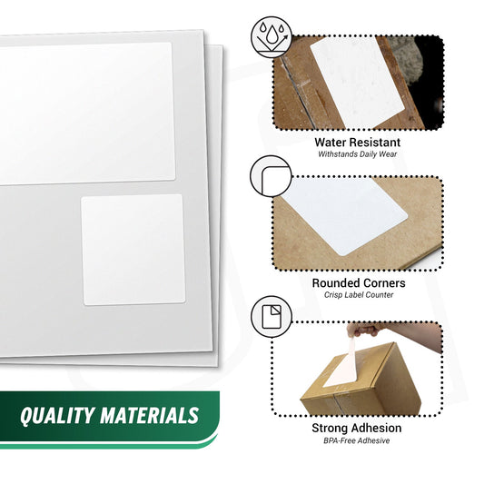 6.78 x 4.75in Shipping Label with Receipt: Click-N-Ship Compatible (150 Sheets)