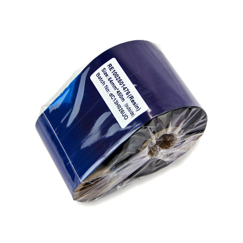 2.50in x 1476ft Resin Ribbon: Thermal Transfer Roll (1 inch Core)