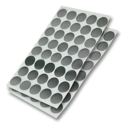 0.75 inch Color Coding Dot Labels (Silver)