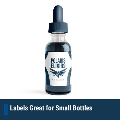 0.75 x 0.5 inch Rectangle Labels: 144UP Blank, White Matte (144 per Sheet)