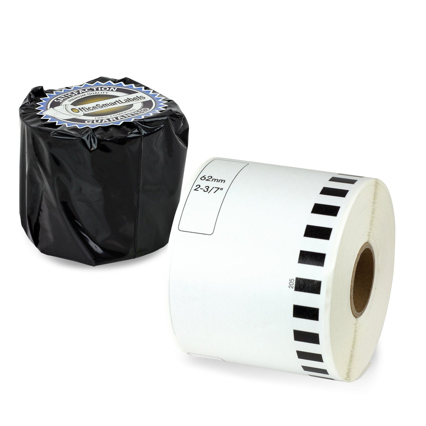 2.43in x 100ft Continuous Film Labels: Brother Compatible DK-2205 Removable