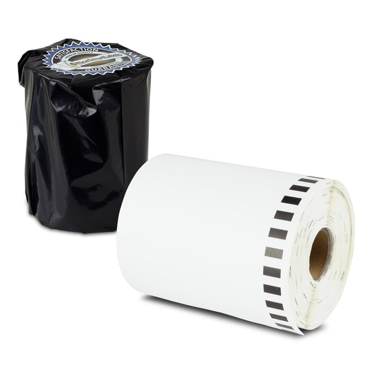 4in x 100ft Continuous Labels Roll: Brother Compatible DK-2243