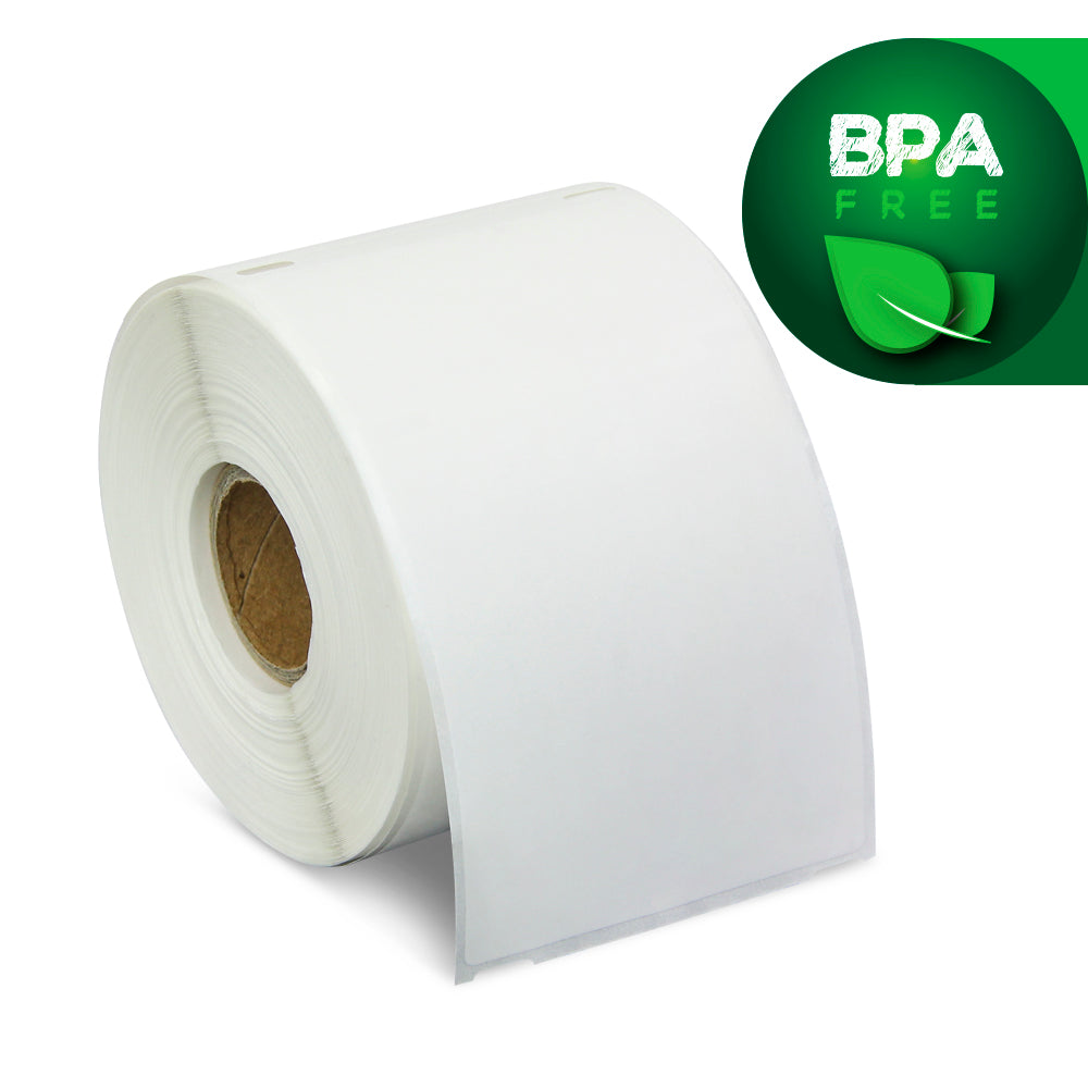 2.31 x 4in Translucent Shipping Labels: Dymo Compatible 30269 Clear-Frosted
