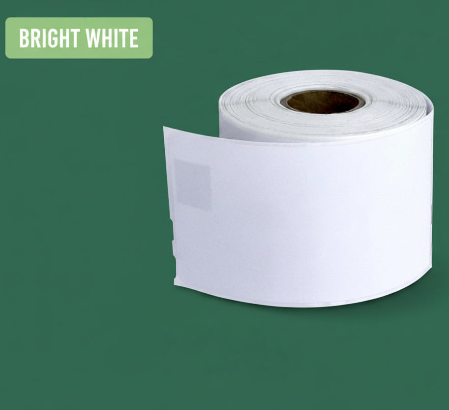 1 x 1in Mini Multipurpose Labels: Dymo Compatible 30332 Bright White