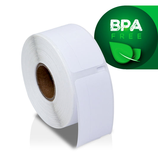 0.75 x 2in Return Address Labels: Dymo Compatible 30330 Bright White