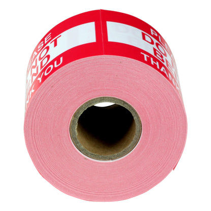 3 x 2in Stickers: Do Not Bend Shipping Label Roll