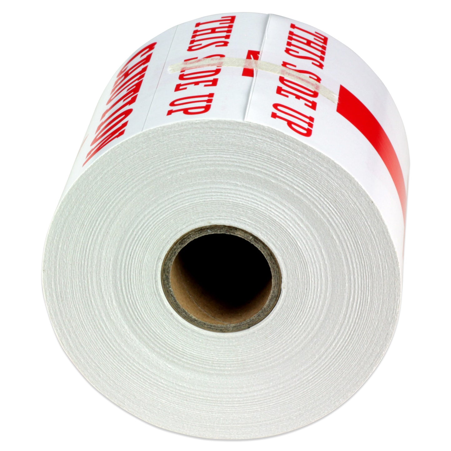 3 x 5in Stickers: Caution This Side Up Arrow Shipping Labels