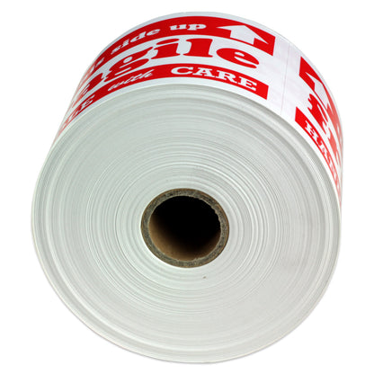 5 x 3in Stickers: Fragile, This Side Up Arrows, Handle with Care Shipping Labels