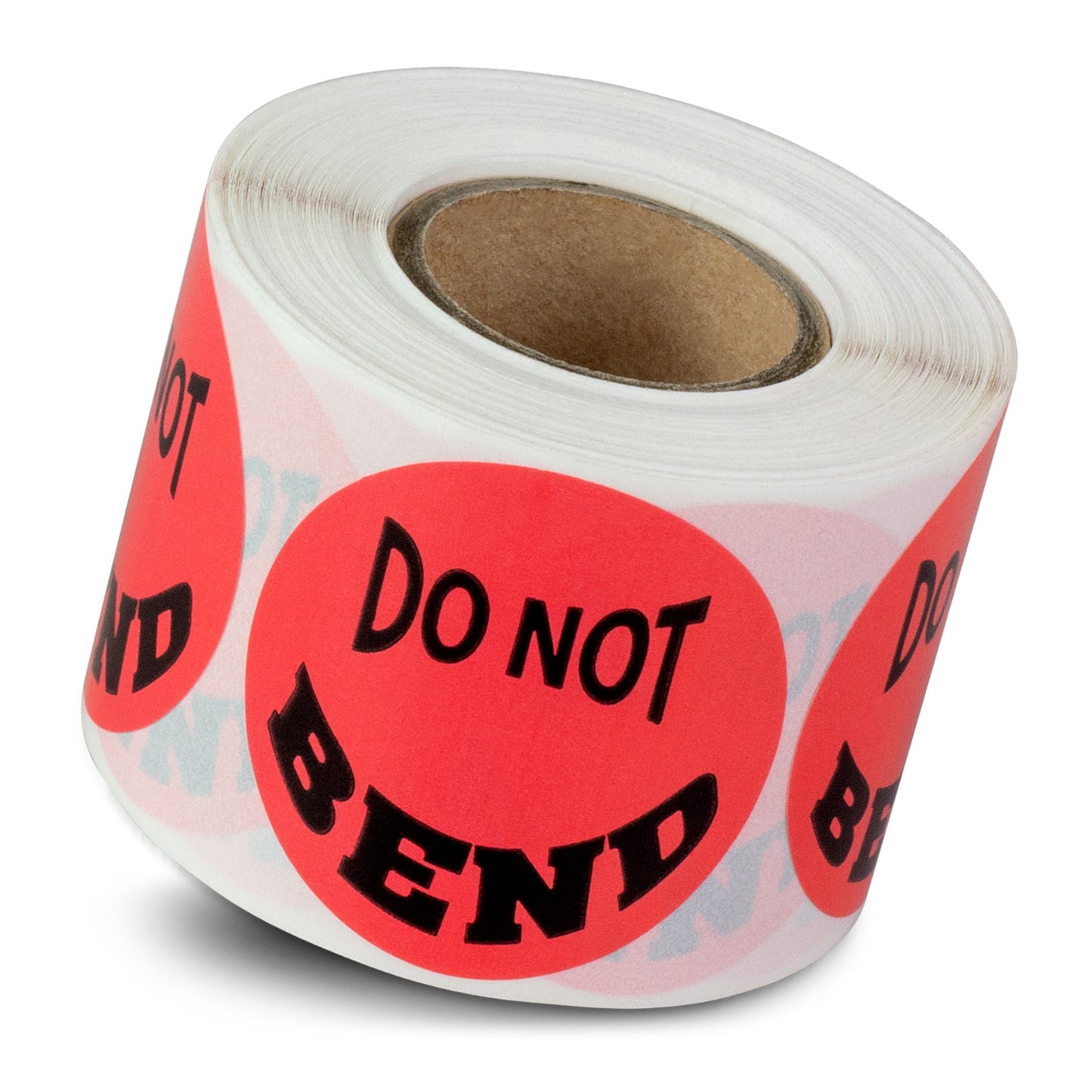 1.5in Stickers: Do Not Bend Shipping Labels