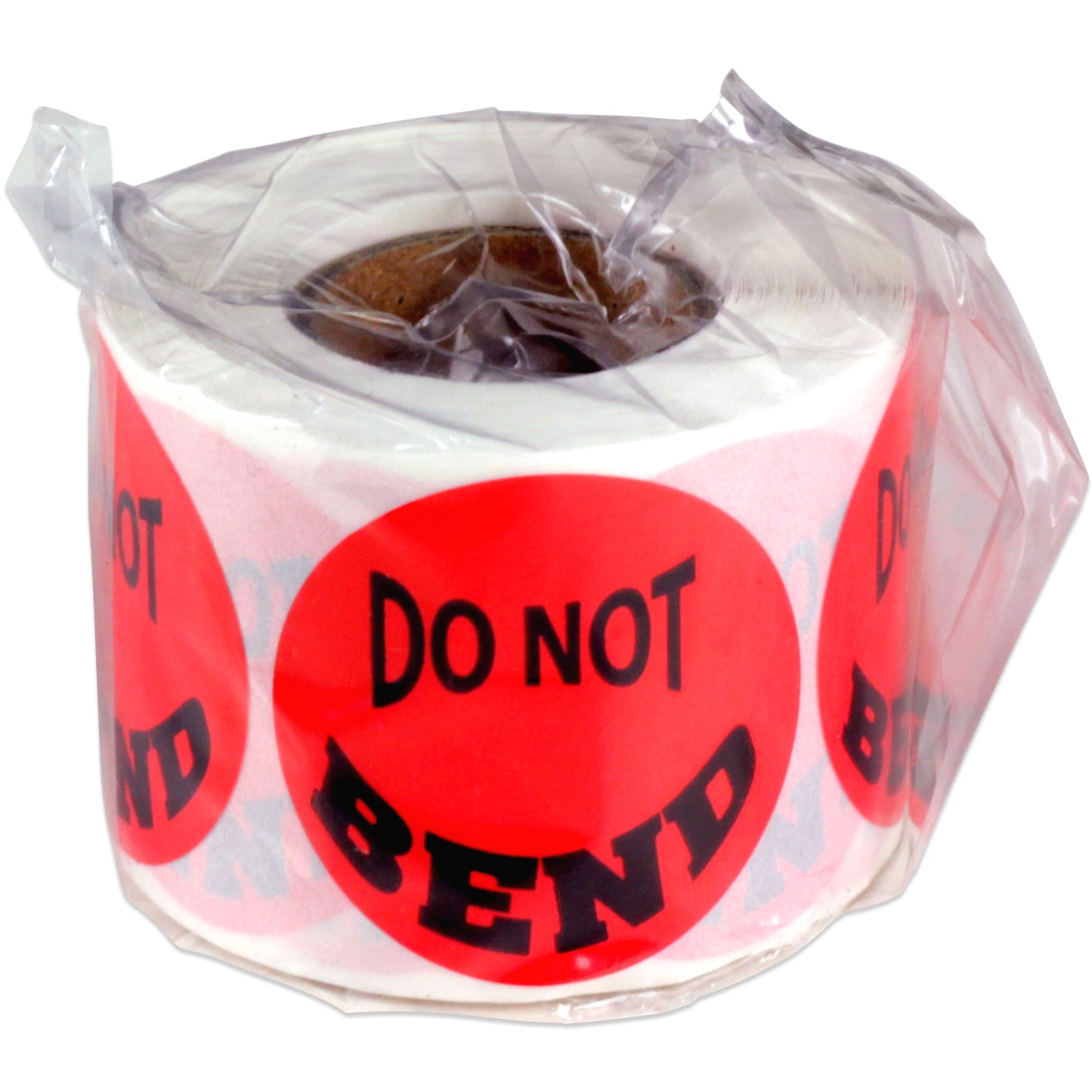 1.5in Stickers: Do Not Bend Shipping Labels