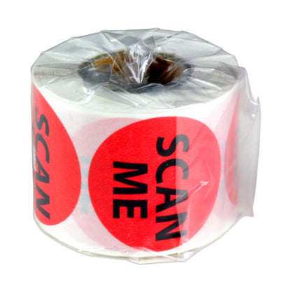 1.5in Stickers: Please Scan Me Shipping Labels