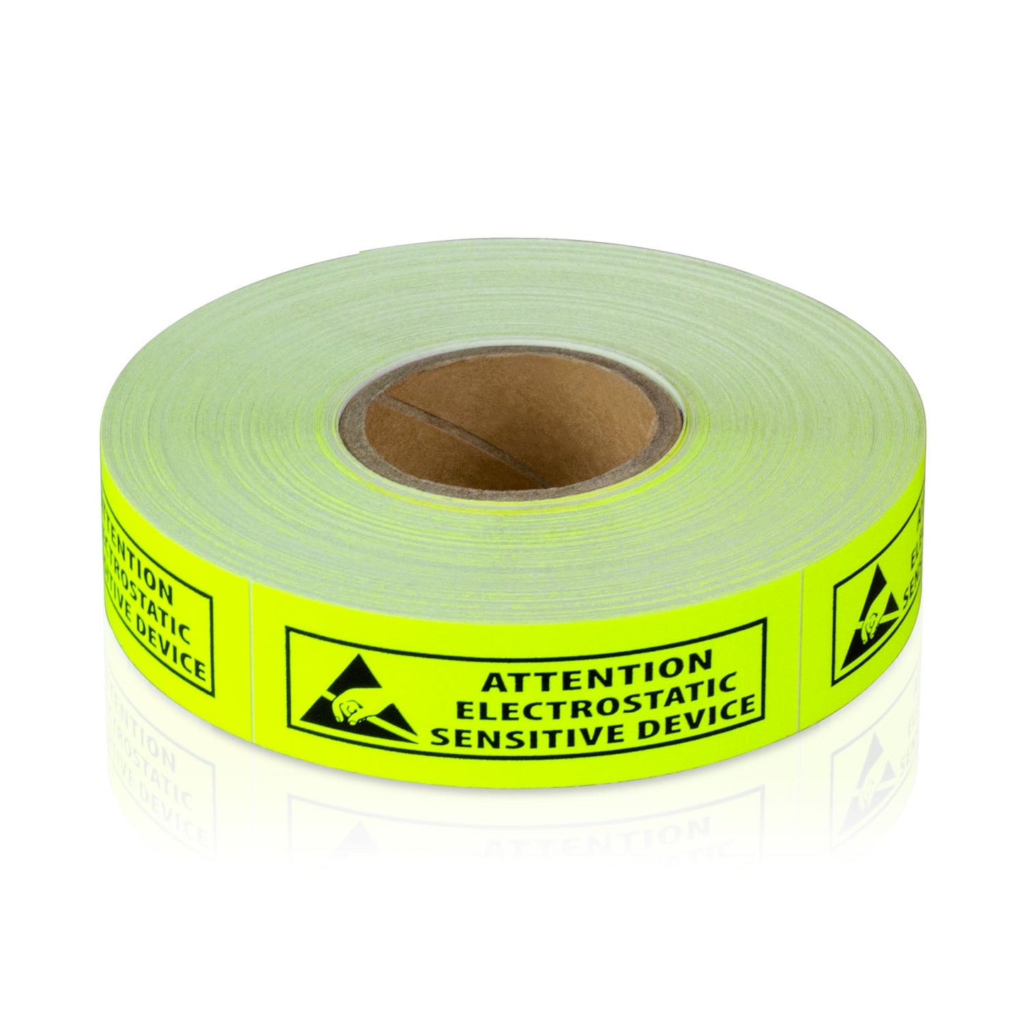 2 x 0.625in Stickers: Electrostatic Sensitive Devices Warning Labels