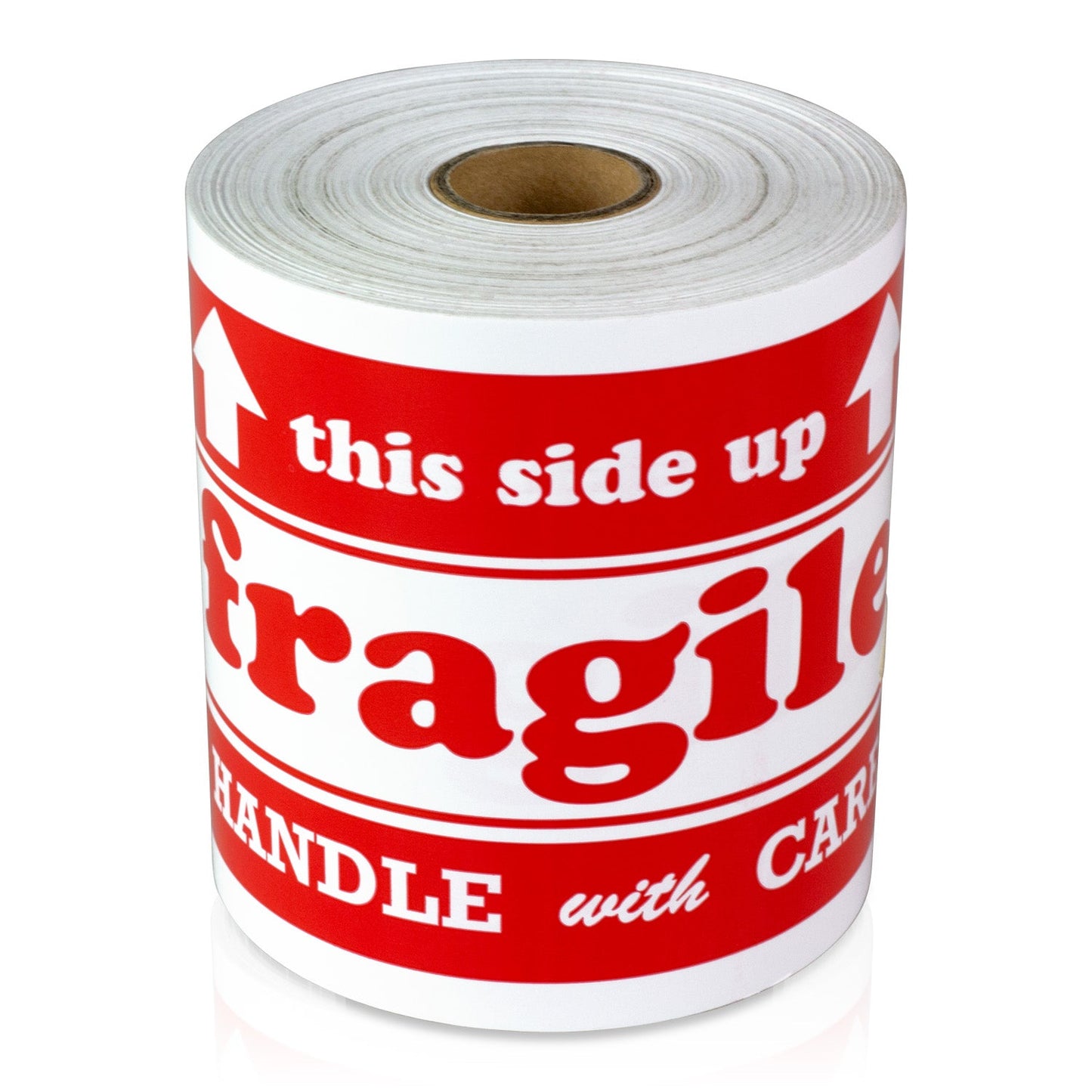 6 x 4in Stickers: Fragile Handle with Care This Side Up Labels