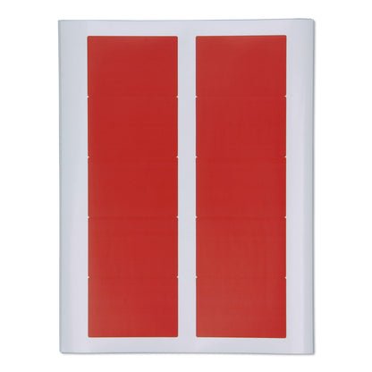 3 x 2in Red Label (Sheet)