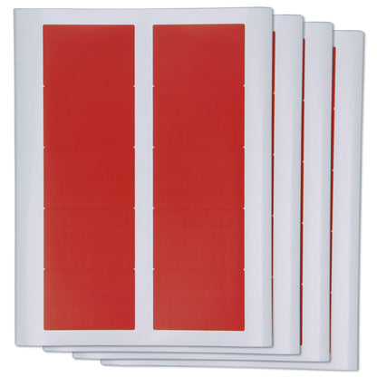 3 x 2in Red Label (Sheet)