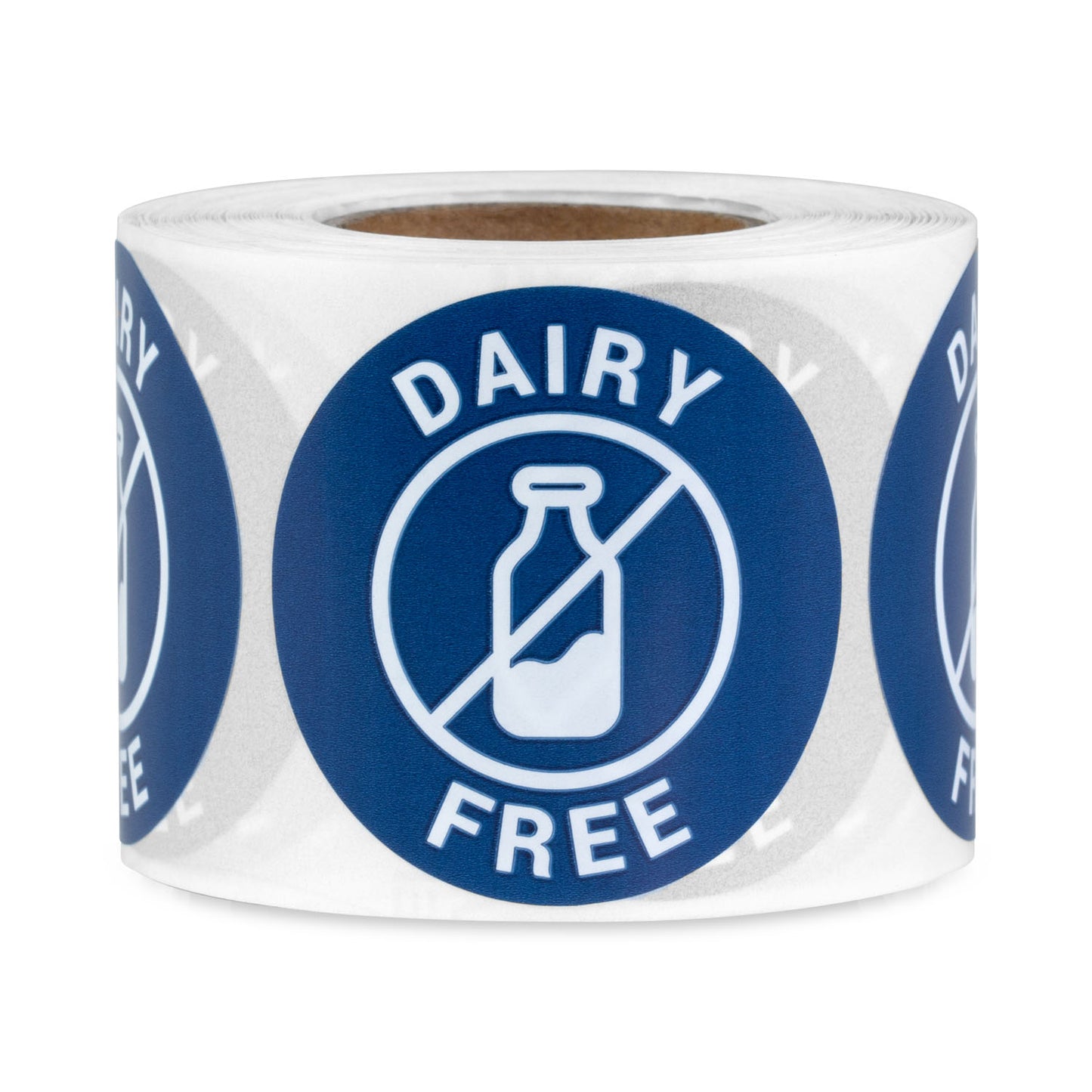 1.5 inch Dairy Free Food Labels (Roll)