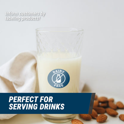 1.5 inch Dairy Free Food Labels (Roll)