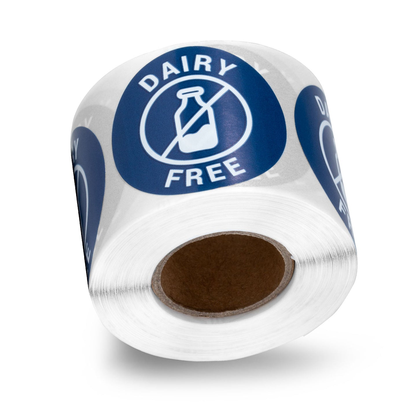 1.5 inch Dairy Free Food Labels (Roll)