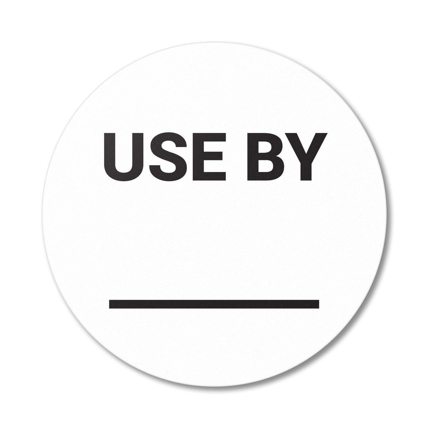 1.5 inch Use By Food Storage Labels with Write-In Area (Roll)