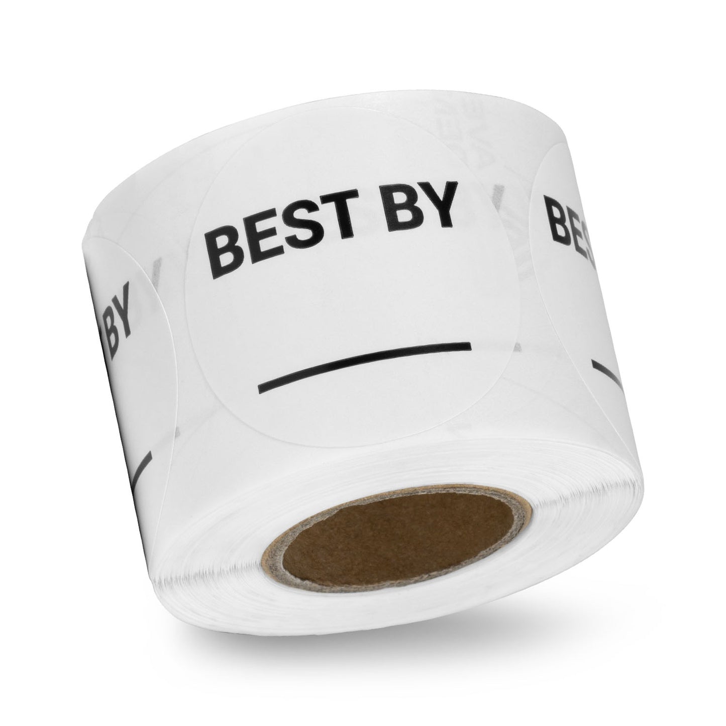 1.5in Stickers: Best By Food Storage Labels with Write-In Area