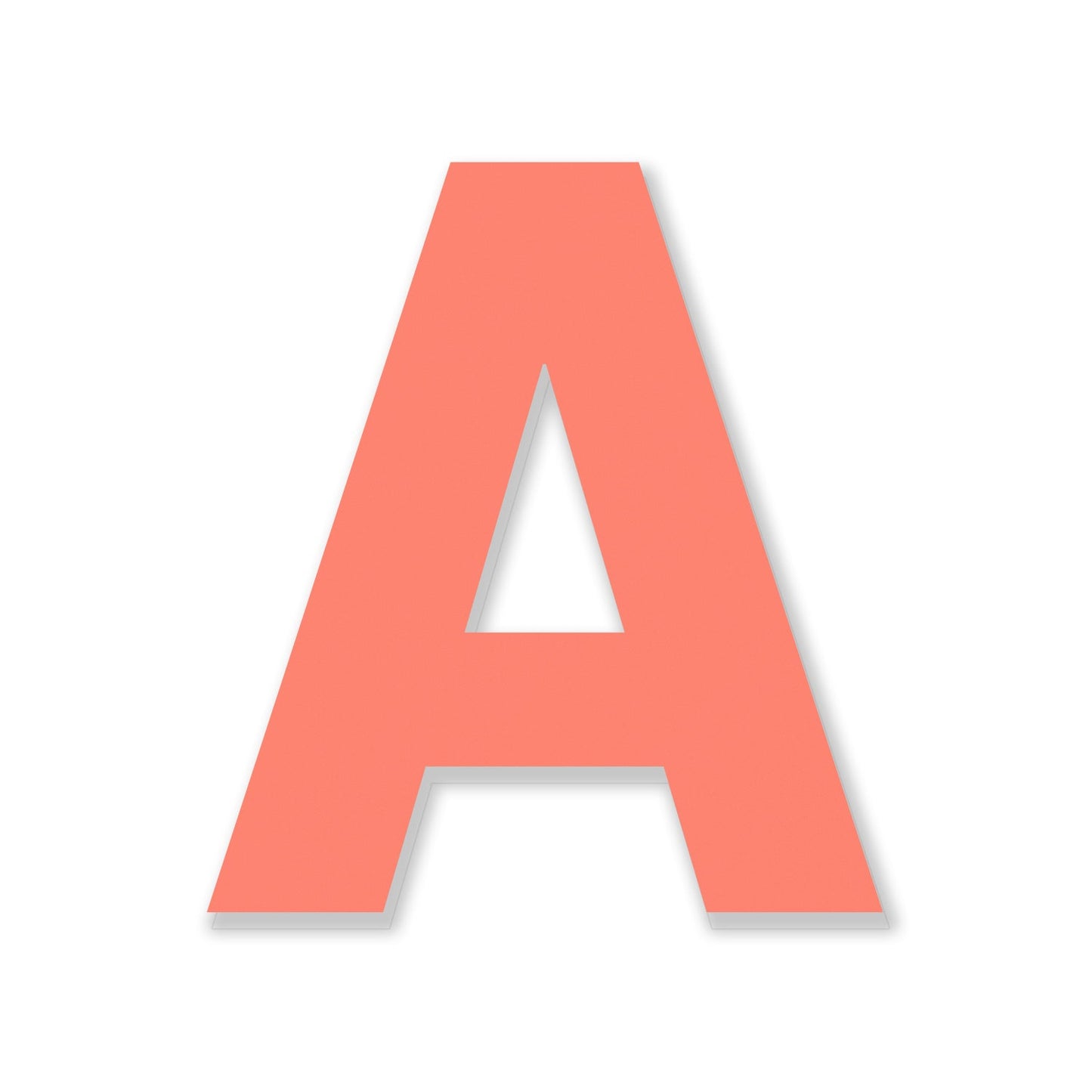 0.8 inch Alphabet Letters Colored Stickers A to Z (Sheets)