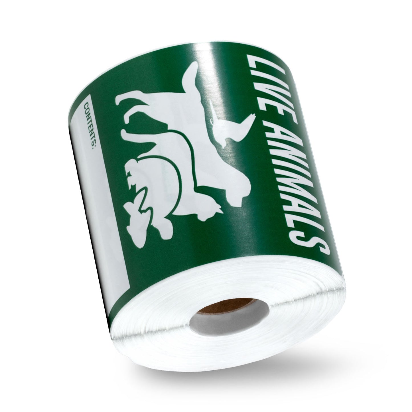 3.5 x 5in Stickers: Write-In Live Animals Shipping Labels