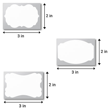 3 x 2in Stickers: Christmas and Birthday Gift Tag Retail Labels