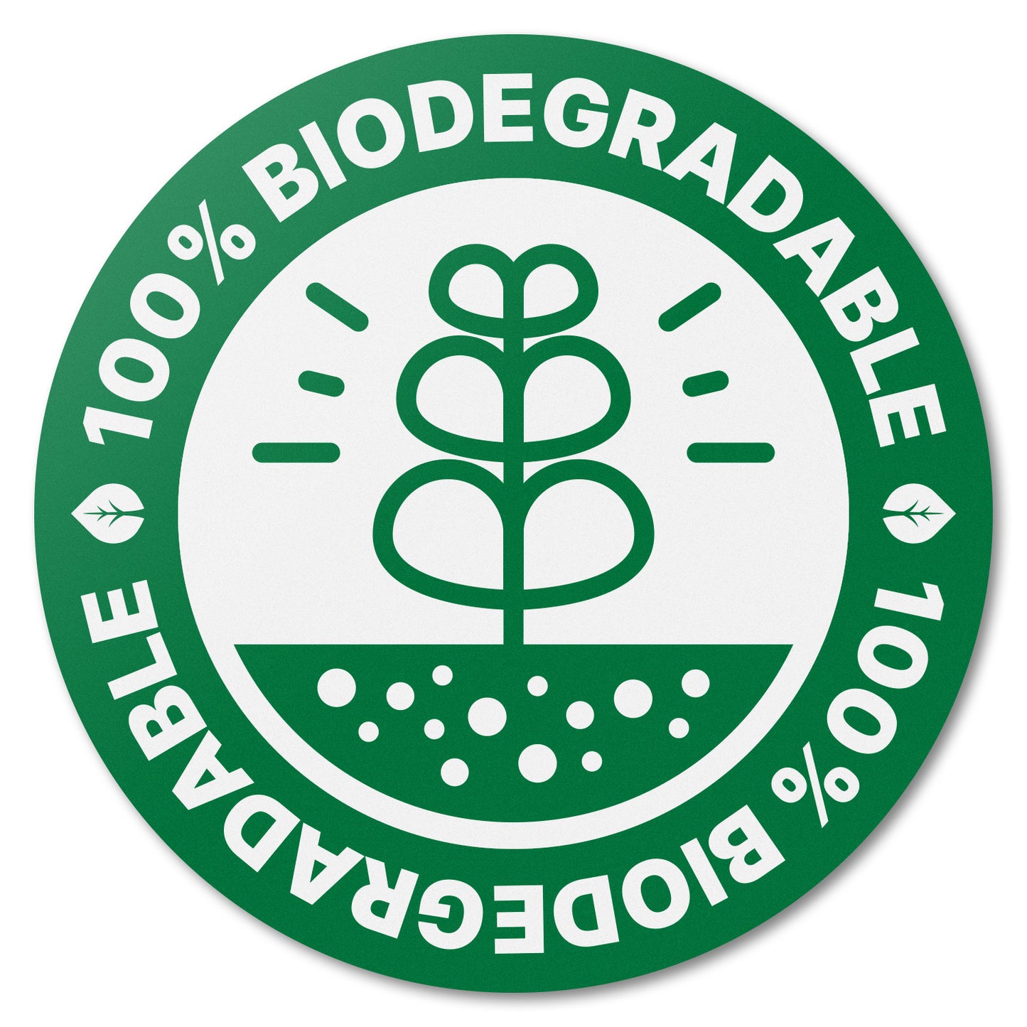 2in Stickers: 100% Biodegradable Food, Medical, and Retail Labels