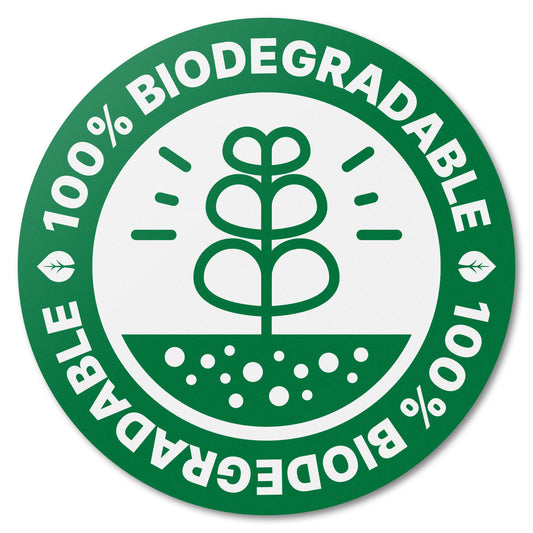 2in Stickers: 100% Biodegradable Food, Medical, and Retail Labels