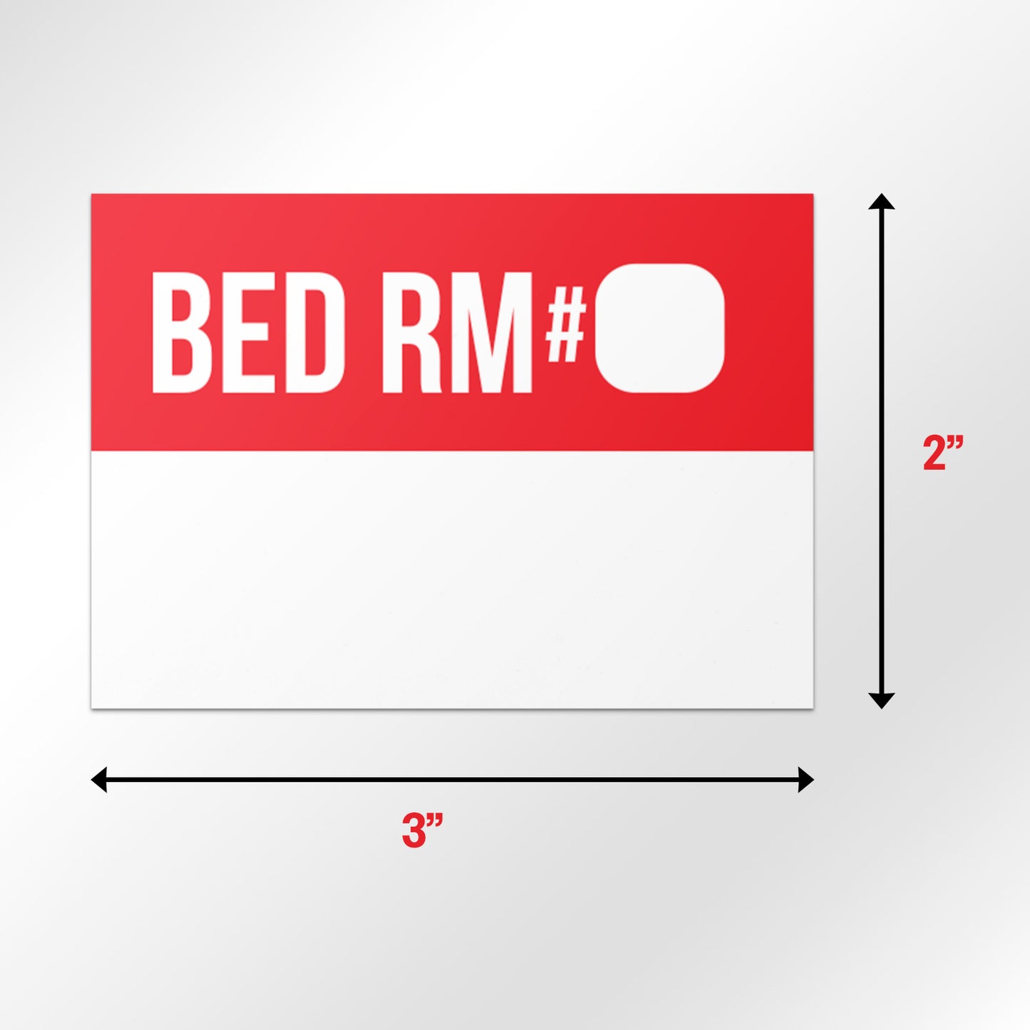 3 x 2in Moving Labels for 3 to 5 Bedroom Homes (Sheet)