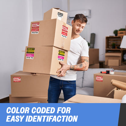 3 x 2in Moving Labels for 3 to 5 Bedroom Homes (Sheet)