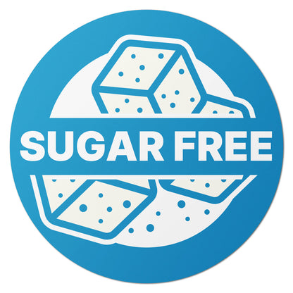 1.5 inch Sugar Free Food Labels (300 Count)