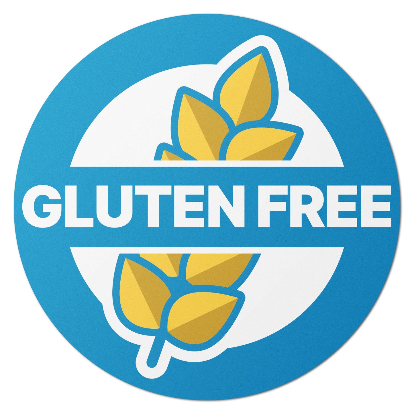 1.5 inch Gluten-Free Food Labels (300 Count)