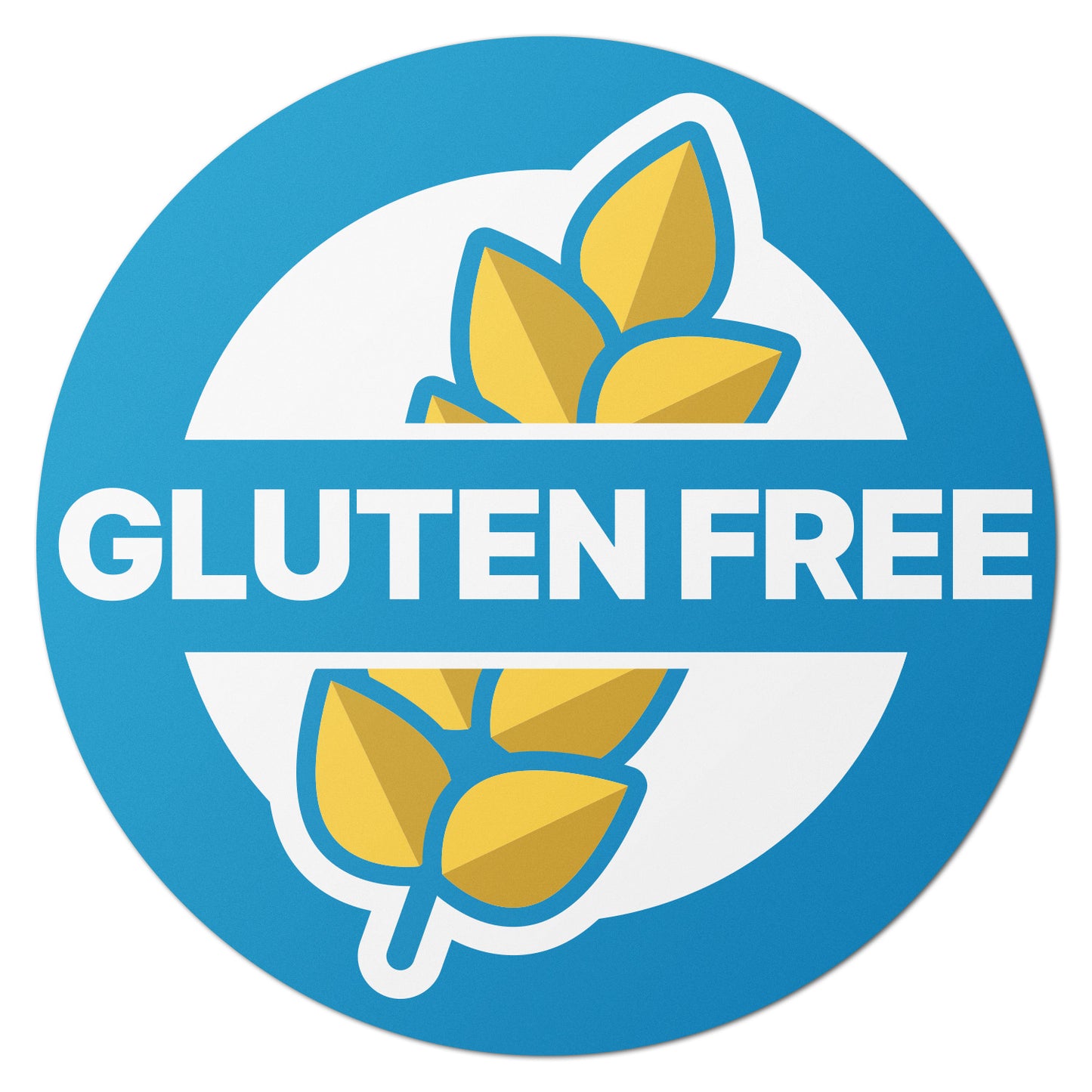 1.5 inch Gluten-Free Food Labels (300 Count)