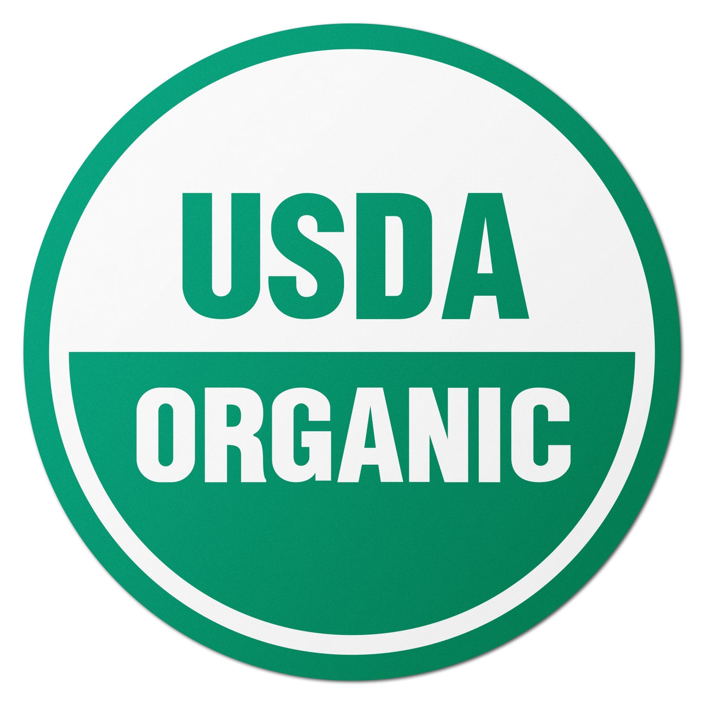 1.5 inch USDA Organic Food Labels (300 Count)