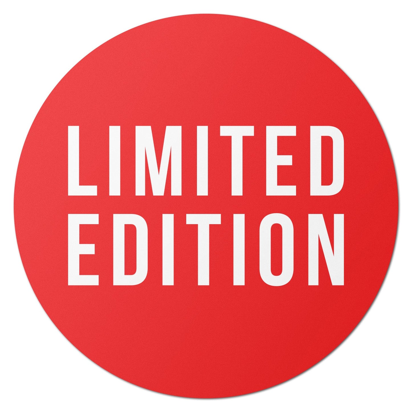 1.5in Stickers: Limited Edition Retail Labels