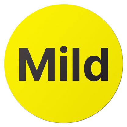 1.5 inch Mild Food Labels (300 Count)