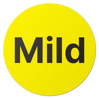 1.5 inch Mild Food Labels (300 Count)