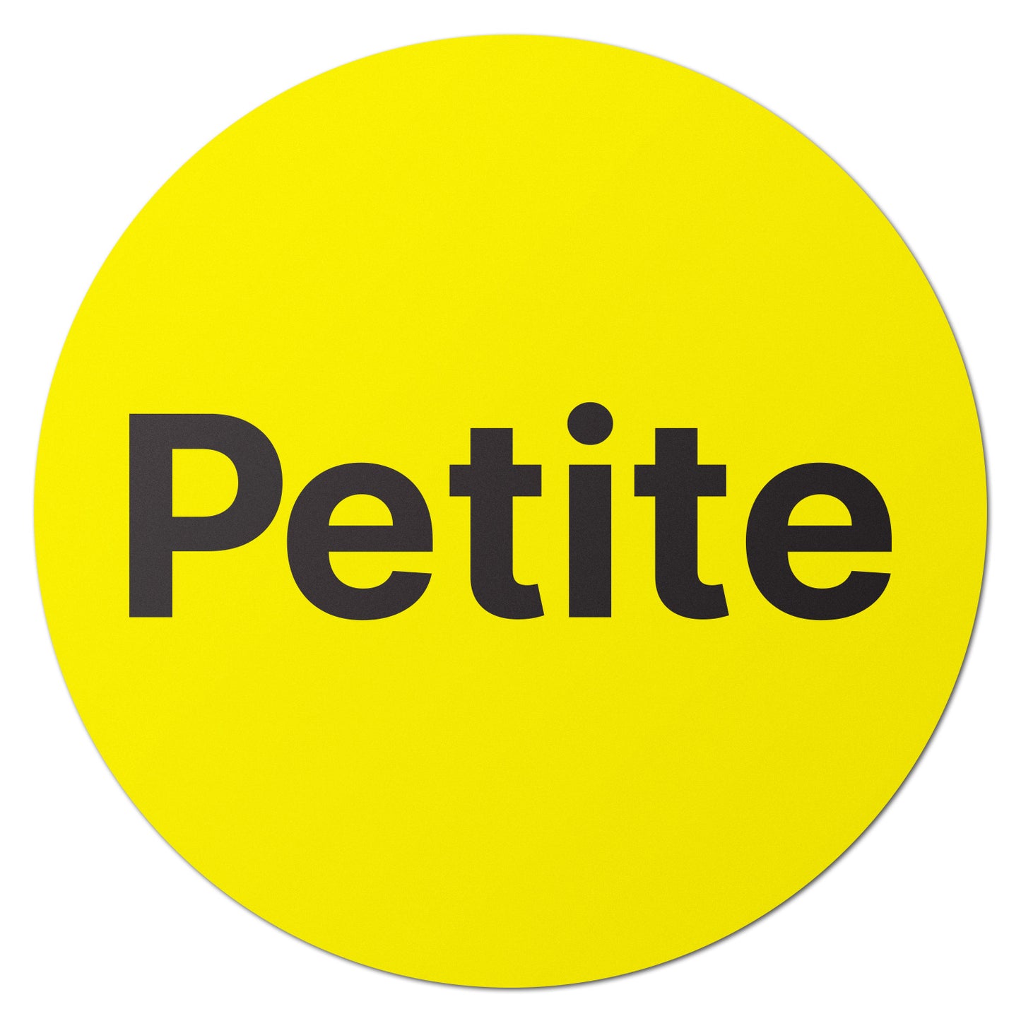 1.5in Stickers: Petite Shoe & Clothing Size Labels