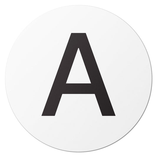 1in Stickers: Alphabet Letter A Label (Capital)