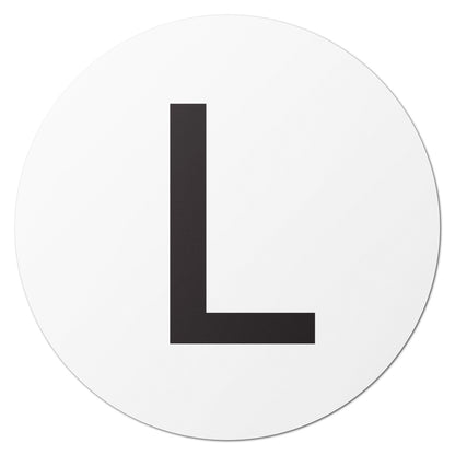 1 inch Alphabet Letter L Sticker (Sheets)