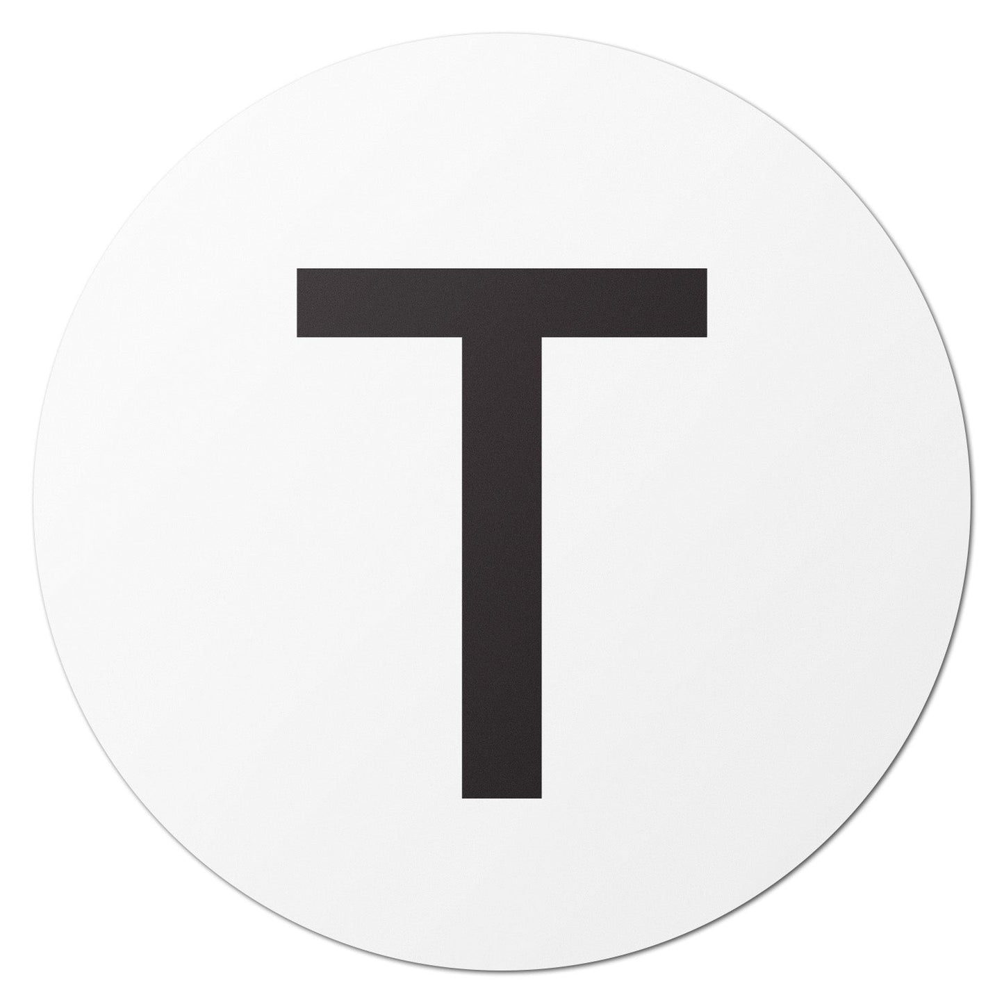 1.5 inch Alphabet Letter T Sticker (Sheets)
