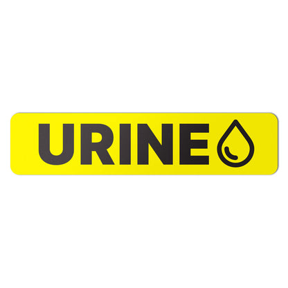 1.625 x 0.375in Stickers: Urine Sample Medical Labels