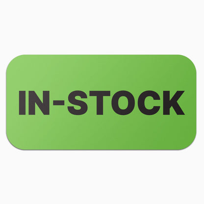2 x 1in Stickers: In-Stock Inventory Labels