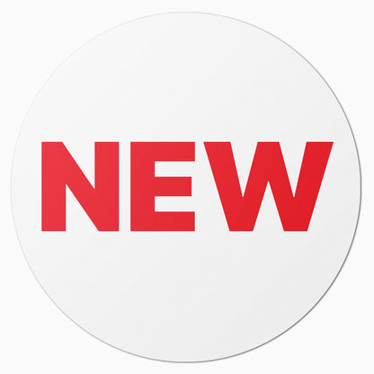 0.75in Stickers: New Retail Labels