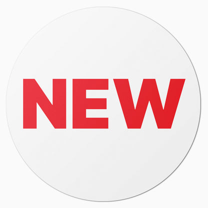 0.75in Stickers: New Retail Labels